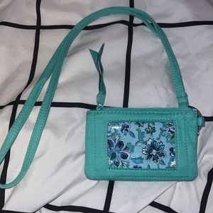 Vera Bradley wallet & lanyard
